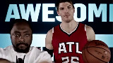 黑眼豆豆复出新作Awesome(NBA季后赛广告)没有飞机